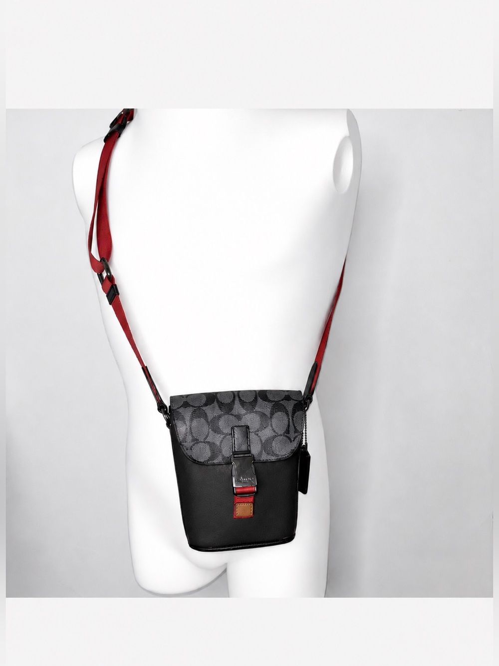 NWOT Authentic COACH Track Small Flap Crossbody - UNISEX - Picture 7 of 10